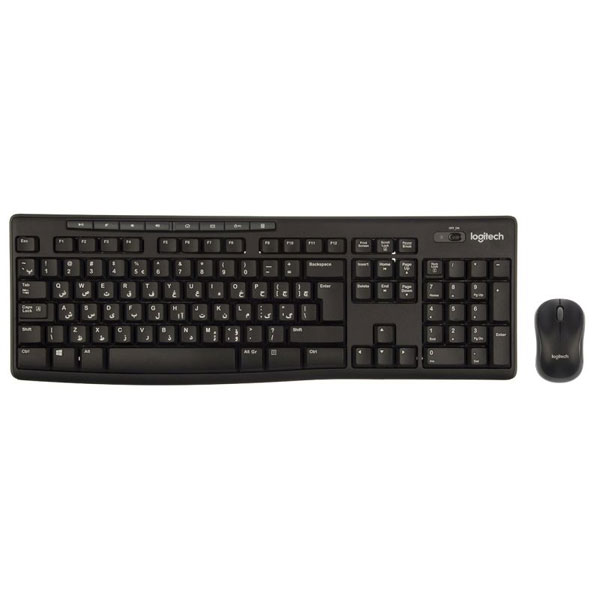 کیبورد و ماوس بیسیم لاجیتک مدل LOGITECH MK270 فارسی