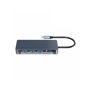 هاب 6 پورت USB Type-C اوریکو مدل ORICO WB-6RJ-GY-BP