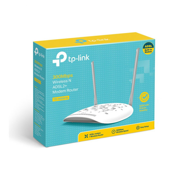 مودم روتر +ADSL2 تی پی-لینک مدل TP-LINK TD-W8961N_V5 - Image 2