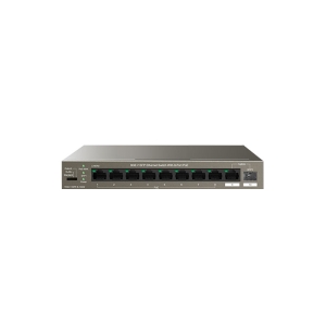 سوییچ 10 پورت PoE تندا مدل TENDA TEG1110PF-8-102W