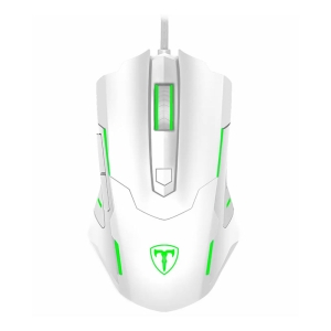 ماوس گیمینگ تی دگر با سیم مدل T-DAGGER Brigadier T-TGM206 White RGB