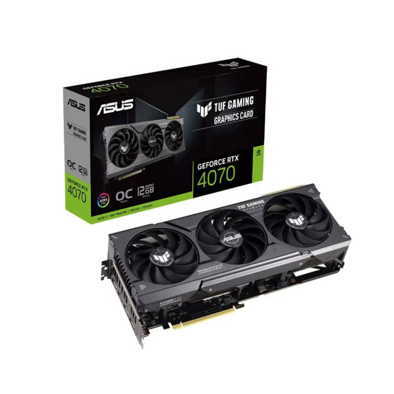 کارت گرافیک ایسوس مدل ASUS TUF RTX 4070 O12G GAMING 12GB - Image 4