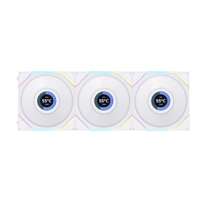 پک 3 تایی فن کیس لیان لی مدل LIAN LI UNI FAN TL LCD 120 Reverse White