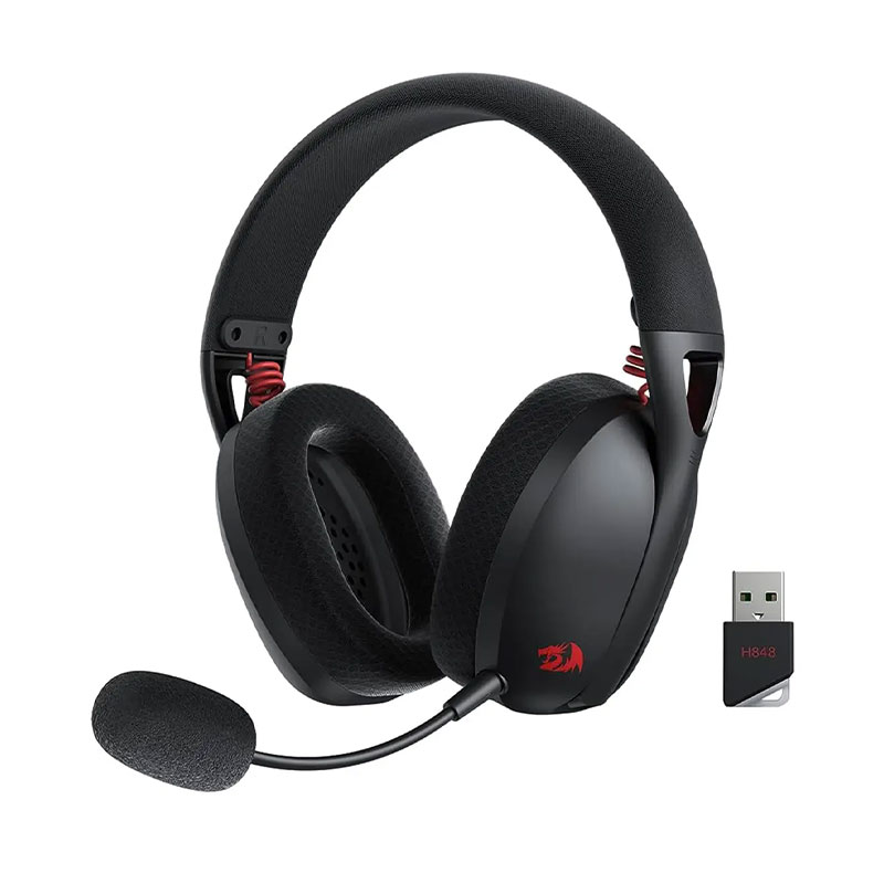 هدست گیمینگ بی سیم ردراگون مدل Redragon Ire PRO H848 - Image 2