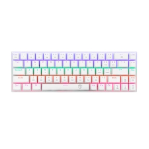 کیبورد با سیم گیمینگ تی دگر مدل T-DAGGER Viator T-TGK325 White