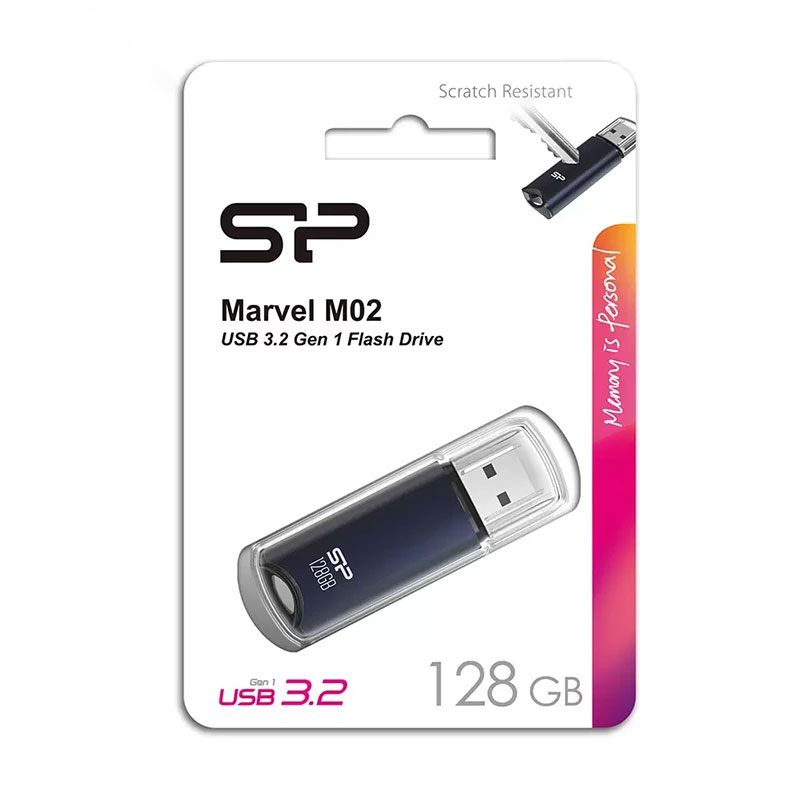 فلش مموری USB 3.2 سیلیکون پاور مدل Silicon Power Marvel M02 128GB - Image 2