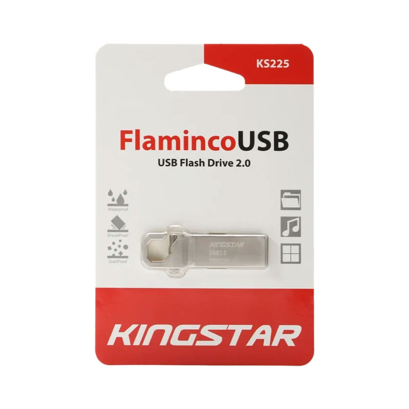 فلش مموری USB 2.0 کینگ استار مدل King Star Flaminco KS225 16GB - Image 2