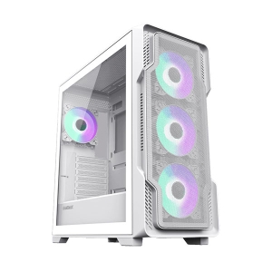کیس گیمینگ کامپیوتر گیم‌ مکس مدل GameMax Siege White