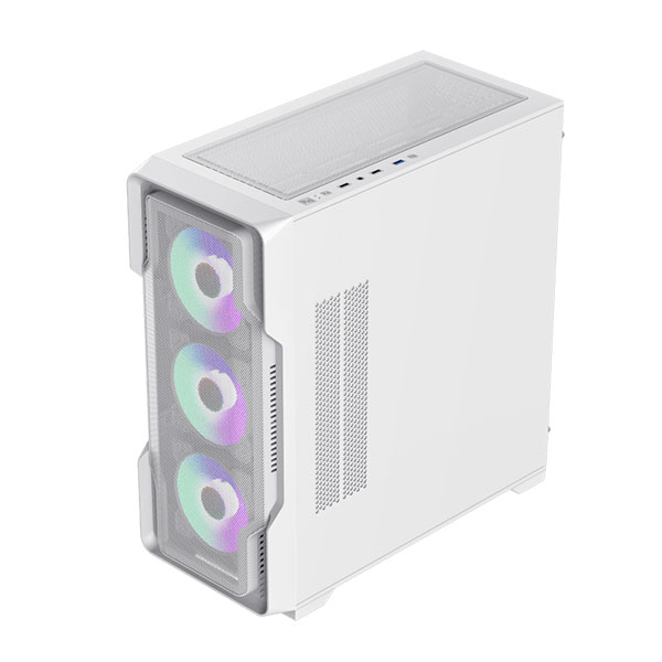 کیس گیمینگ کامپیوتر گیم مکس مدل GameMax Siege White - Image 3