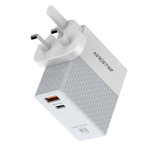 شارژر دیواری کینگ استار مدل King Star KW295PD 65W - Image 2