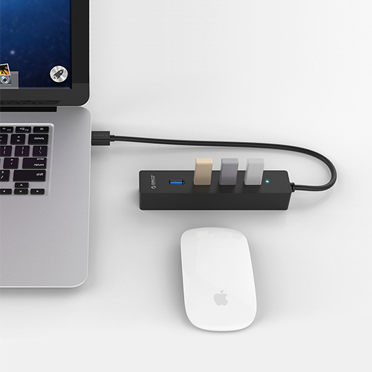 هاب ۴ پورت USB3.0 اوریکو مدل ORICO W8PH4-U3-BK نیکان پاسارگاد - Image 7