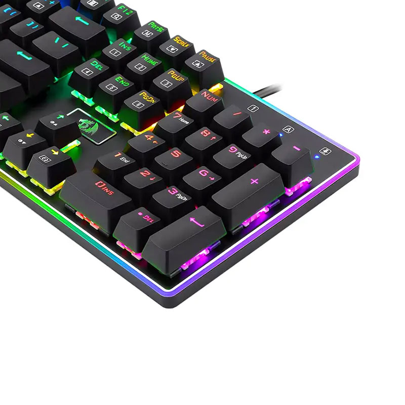 کیبورد باسیم گیمینگ ردراگون مدل Redragon Ratri K595 RGB - Image 3