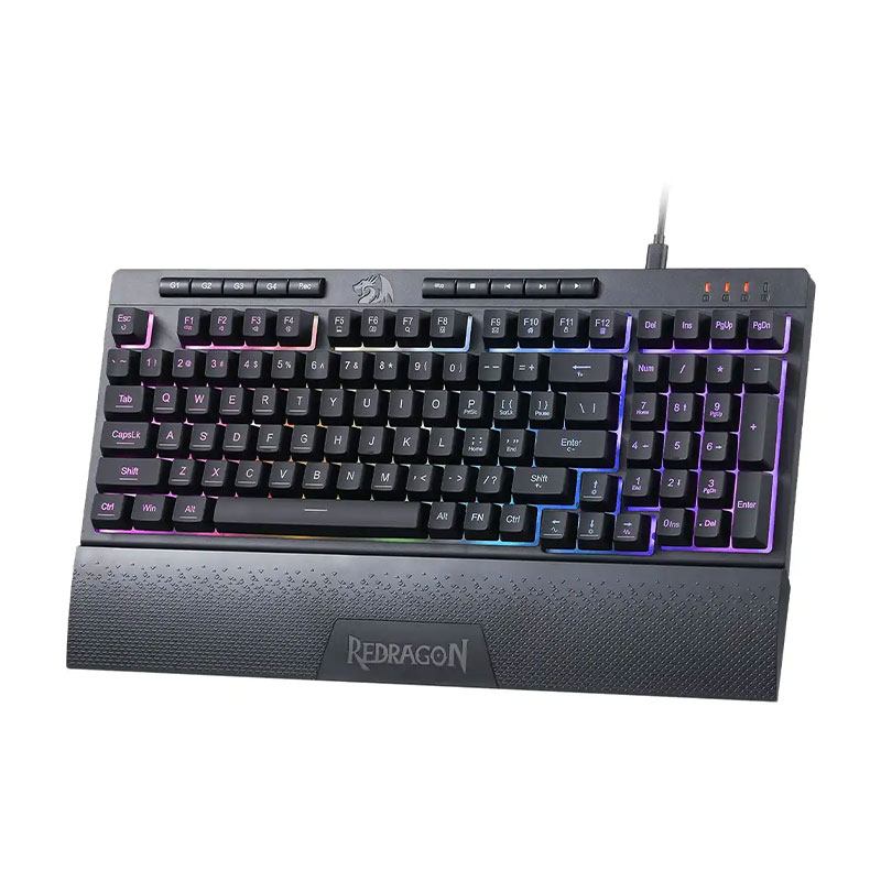 کیبورد با سیم گیمینگ ردراگون مدل Redragon SHIVA 98 K515 RGB - Image 2