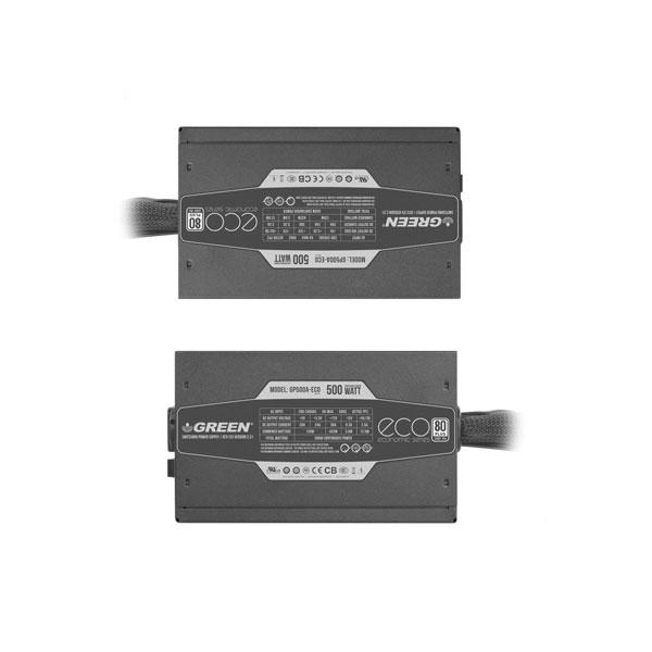 منبع تغذیه کامپیوتر گرین مدل GP500A-ECO Rev3.1 - Image 4