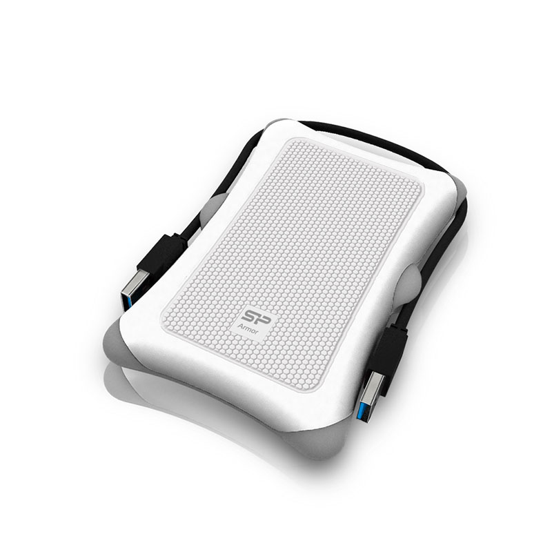 هارد اکسترنال سیلیکون پاور مدل Silicon Power Armor A30 1TB سفید - Image 2