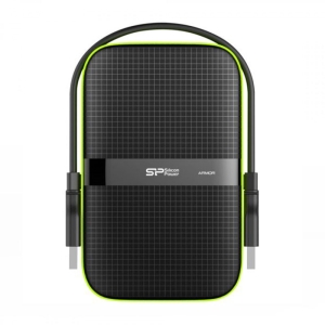 هارد اکسترنال سیلیکون پاور مدل Silicon Power Armor A60 1TB مشکی سبز