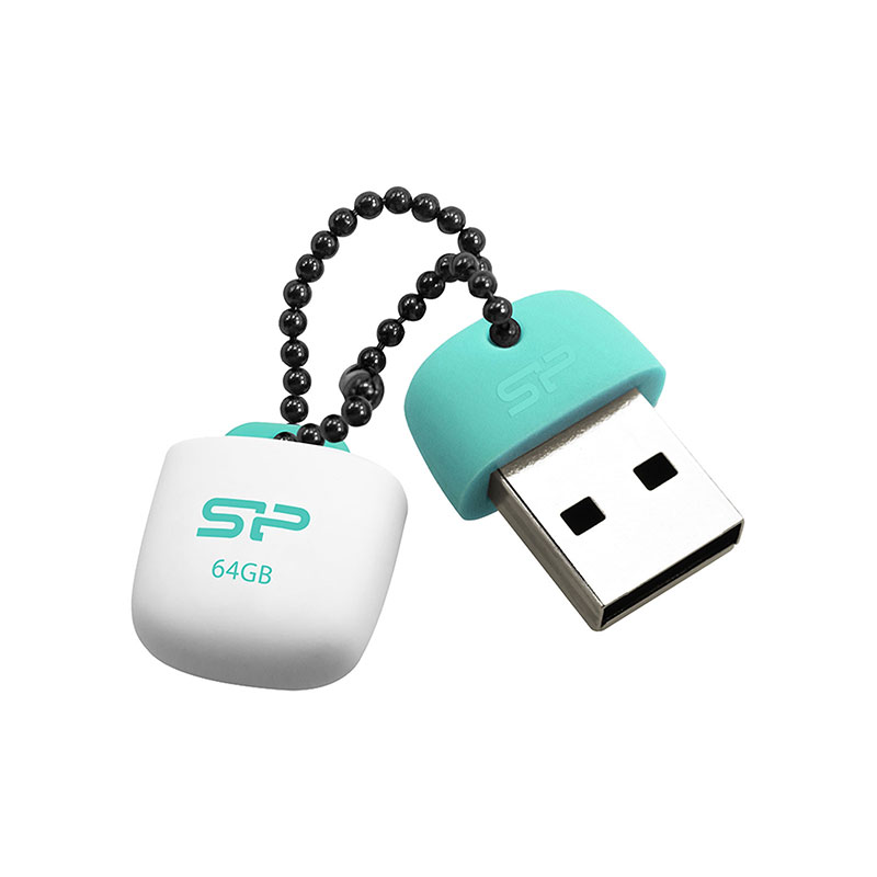 فلش مموری USB 3.1 سیلیکون پاور مدل Silicon Power Jewel J07 64GB سفید سبز - Image 2