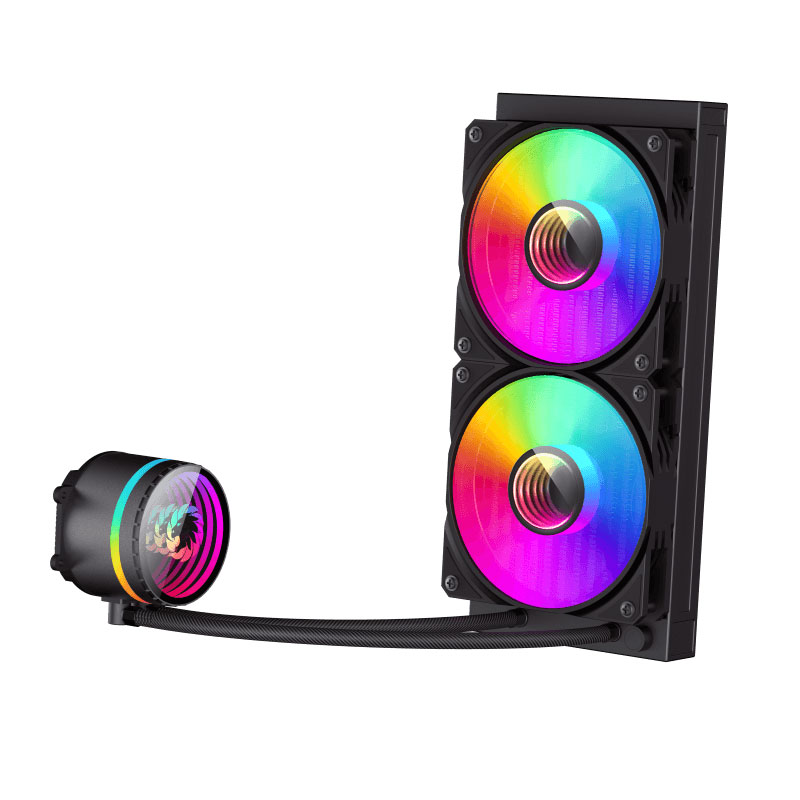 خنک کننده آبی پردازنده گیم مکس مدل GameMax IceBurg 240 Infinity - Image 4