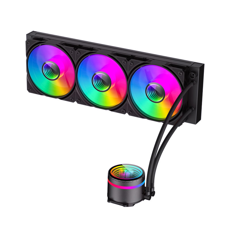 خنک کننده آبی پردازنده گیم مکس مدل GameMax IceBurg 360 Infinity - Image 2