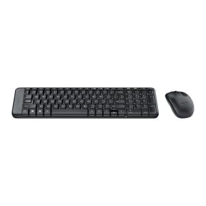 کیبورد و ماوس بی‌سیم لاجیتک مدل LOGITECH MK220 عربی