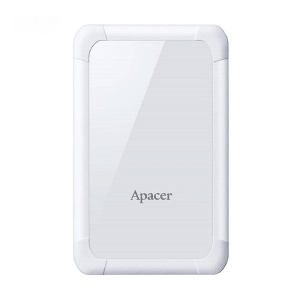 هارد اکسترنال اپیسر مدل Apacer shockproof AC532 1TB سفید