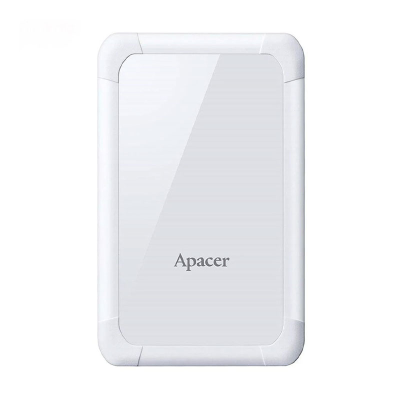 هارد اکسترنال اپیسر مدل Apacer shockproof AC532 1TB سفید
