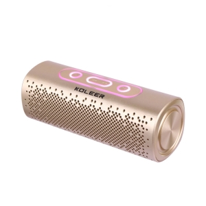 اسپیکر بلوتوثی کولیر مدل KOLEER S819 طلایی