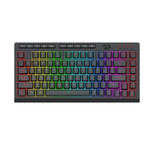 کیبورد با سیم گیمینگ ردراگون مدل Redragon CRESCENT K524 RGB
