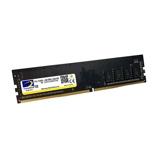 رم کامپیوتر توین موس Mainstream DDR4 CL19 ظرفیت 4 گیگابایت - Image 2