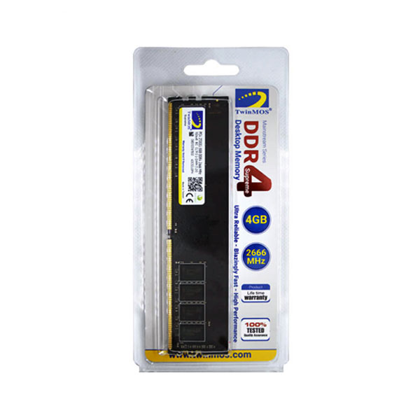 رم کامپیوتر توین موس Mainstream DDR4 CL19 ظرفیت 4 گیگابایت - Image 3
