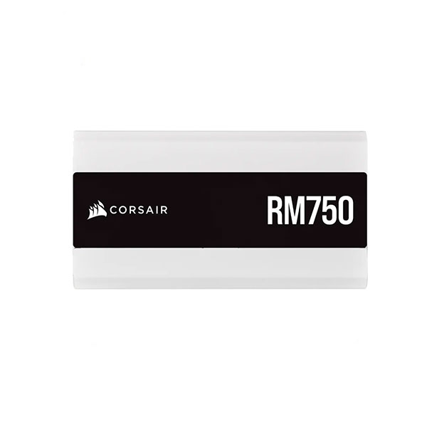 منبع تغذیه کامپیوتر کورسیر مدل RM750 White GOLD FULL - Image 2