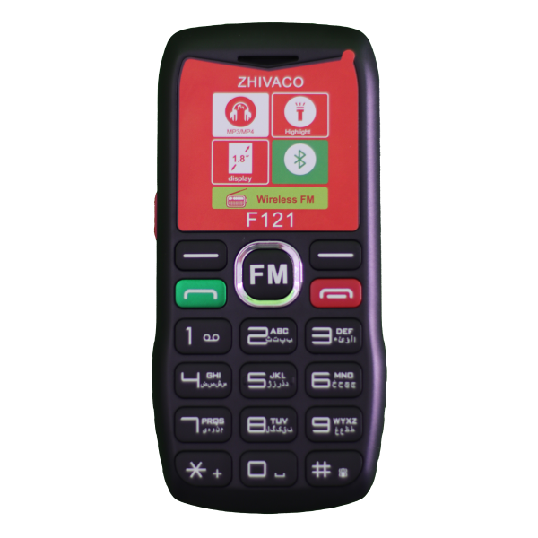 گوشی موبایل ژیواکو مدل F121 ظرفیت 32 مگابایت دو سیم کارت