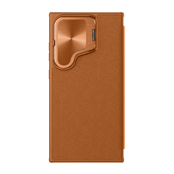 کیف کلاسوری گوشی سامسونگ Galaxy S24 Ultra نیلکین مدل Qin Prop چرمی
